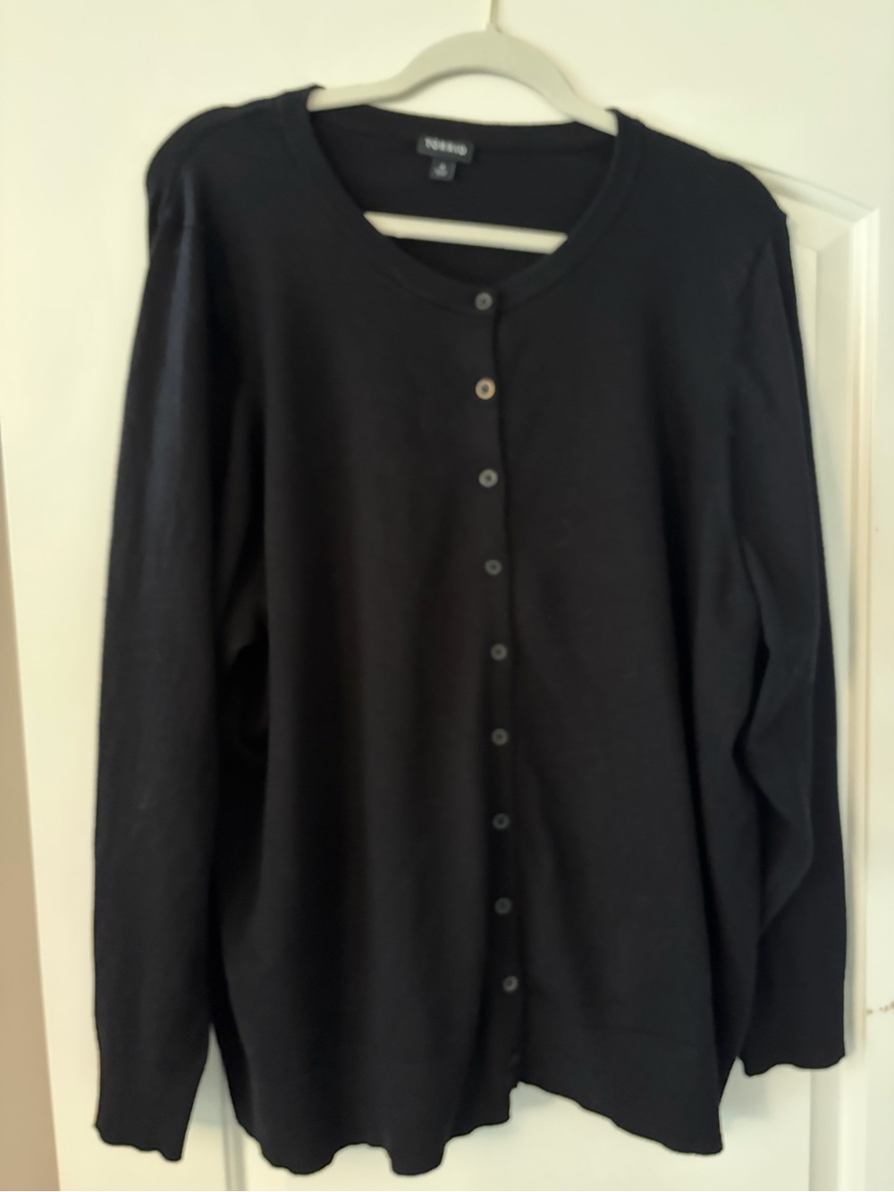 Torrid - Size 4 - Black Button-Front Women's Cardigan Sweater